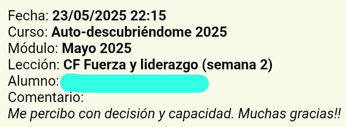 testimonio