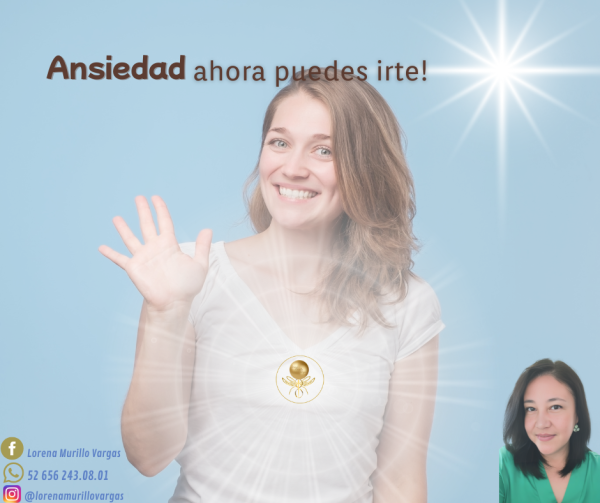 Ansiedad, ahora puedes irte!
